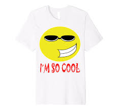 Discover the original smiley brand, originator of the smiley face, creator of the first emoticons the number one place for smiley faces and happy products. Amazon Com Emoji T Shirt Smiley Tee Shirt Cool Smiley With Sunglasses Tshirt Spruche Lustig T S Lustige T Shirt Spruche Lustige T Shirts Studenten Spruche
