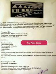 Hehe jangan lupa mampir ke blog expo lowongan kerja terbaru ane ya lowongan kerja bumn terbaru Kediri City Lowongan Kerja Pt Gudang Garam Tbk Facebook