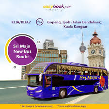 Kuala lumpur is one of the most popular places in south east asia to go shopping, and many foreign visitors come to kuala lumpur specifically for shopping. Ntroducing New Routes Sri Maju Is Always Ready To Serve You A Convenient Trip To A Range Of Exciting Destinations All Around New Bus Easy Books Kuala Kangsar