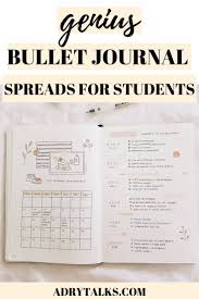 15 Essential Bullet Journal Spreads For College Students Bullet Journal Student Bullet Journal School Bullet Journal Writing