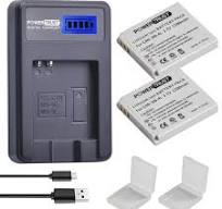 PowerTrust - Cargador USB para Canon PowerShot ELPH 100 HS, 300 HS, 310 HS,  SD1000, SD1100 is, SD1400 is, SD200, SD30, SD300, SD40, SD400, SD600, ...