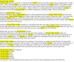 The game mixes skill & luck in a very engaging way. Zynga Poker Cheat