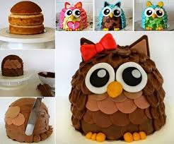 Kawaii Faces V Every Text Face Kawaii Stuff Owl Cake Owl Cakes Cake Tutorial