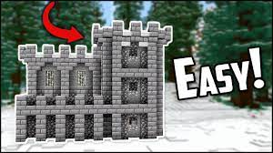 Also for xbox 360 and one. How To Build A Minecraft Castle Fort Easy Youtube