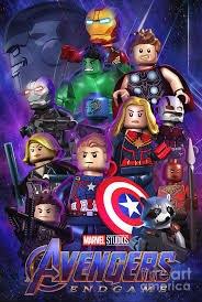 The cast, according to this poster, includes robert downey jr., chris evans, mark ruffalo. Lego Avengers Endgame Poster Digital Art By Mike Napolitan