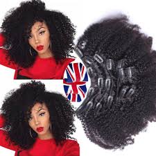 Get the short hair, long hair with indique. Buy New Afro Kinky Curly Clip In Human Remy Hair Extensions Full Head Double Weft Uk Online In Maldives 372684824695