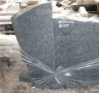 European Style Tombstone, Monuments Design,Own Factory Cemetery Monuments Design,Polished Black Grey Engraved Tombstone,Headstone, Black Granite ...