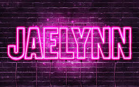 Meanings and origins, popularity, pronunciations, sibling names, surveys.and add your own insights! Download Wallpapers Jaelynn 4k Wallpapers With Names Female Names Jaelynn Name Purple Neon Lights Happy Birthday Jaelynn Picture With Jaelynn Name For Desktop Free Pictures For Desktop Free