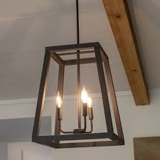 Entry Way Gracie Oaks Rickert 3 Light Lantern Pendant Wayfair Entryway Light Fixtures Lantern Lights Lantern Light Fixture