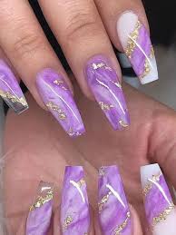*coffin design：btartbox coffin nails which is known as ballerina nails are designed with natural/clear colors and two optional lengths long/short,the average square end design makes your. 120 Best Coffin Nails Ideas That Suit Everyone Lilac Nails Purple Acrylic Nails Purple Nails