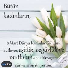 Kadınlar için en güzel günlerden bir tanesi olan 8 mart tarihin de siz de sevdiğiniz değer verdiğini kadınlara güzel bir biçimde seslenebilir ve onlara güzel sözler sunabilirsiniz. Puuapx9drdyvym