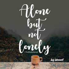 Alone But Not Lonely