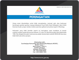 Check spelling or type a new query. Peringatan Suruhanjaya Komunikasi Dan Multimedia Malaysia Facebook