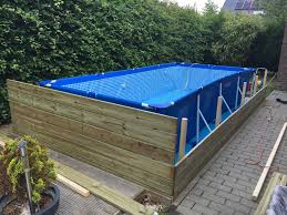 habillage piscine tubulaire intex amenagement piscine hors sol amenagement piscine piscine