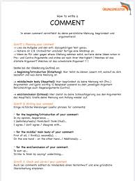 Manage your community & comments. How To Write A Comment Lesen Schreiben Mindmap