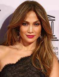 Jennifer Lopez Findik Kabugu Sac Rengi Acik Kahve Sac Rengarenk Sac Sac Stilleri