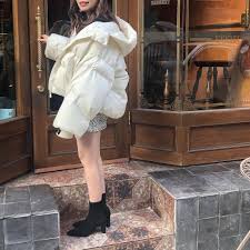 2018最新アウター カラーダウンコート を着こなそう お洒落girlが選ぶ運命の1色とは したいが見つかる 流行先取りメディア petrel ペトレル モテ ファッション 韓国スタイル ファッション