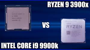 The i9 9900k is outperformed by the ryzen 3800x. Cpu Intel Core I9 9900k Vs Amd Ryzen 9 3900x Comparison Tests In Games Youtube