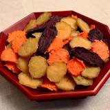 Dried sweet potato snack (Goguma-mallaengi: 고구마말랭이 ...