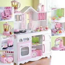 As Cozy As Home Play Kitchen Complete Set For Kids Kids Toy Kitchen Kids Play Kitchen Kids Kitchen