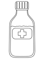 Owen orange, pauline pineapple, the broccoli brothers and other fruit. Health Care Coloring Pages