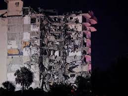 Das eingestürzte hochhaus in miami. Oji7sw Bzj 7lm