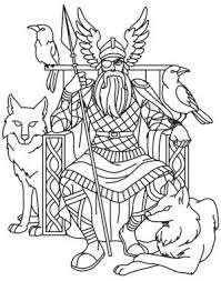 Norse Gods Odin Viking Art Norse Design Celtic Art