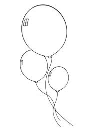 Ausmalbild Luftballon Kostenlos Ausdrucken