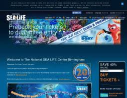Click To Get Sea Life Centre Birmingham Discount Codes Vouchers Save 50 Off Fyvor