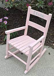 Child S Rocking Chair With Folkart Milk Paint Amy Latta Creations Kids Rocking Chair Rocking Chair Makeover Toddler Rocking Chair