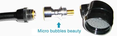 The rejuvenator shower head works through the combination of the venturi effect and microbubble technology™. A Shower Head For A Hairdresser Micro Nano Bubble By Cavitation Simply