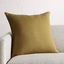 Or, use outdoor decorative pillows to bring the overall design of your space. 18 Lumiar Dijon Pillow Cb2