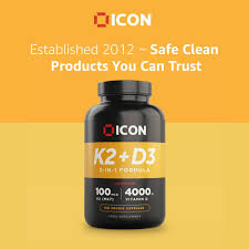 Jun 02, 2021 · vitamin k2 is a member of the vitamin k family, a class of nutrients involved in blood clotting and maintaining bone health. Vitamin K2 D3 Supplement 180 Serv Icon Nutrition