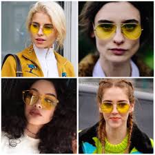 Inspirados na cena clubber, esses óculos transitam bem também em eventos noturnos caso você esteja mais ousada. Trend Alert Oculos Com Lente Colorida Luanices