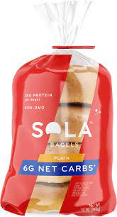 Like i said above these bagels are 100% gluten free. Keto Friendly Low Carb Bagel Sola