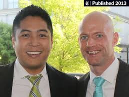 Mark Serrano and Christopher Trogan