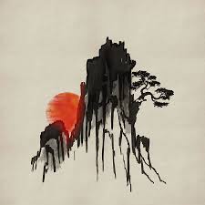 Maybe you would like to learn more about one of these? Japanese Mountain Sunset Sumi E Digital Art By Lioudmila Perry