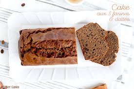 Cake Aux 3 Farines Dattes Chataigne Sarrasin Et Ble Gateaux Et Desserts Dattes Recette Dessert
