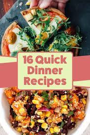 16 Tasty Dinners You Can Make Your Family After Work Fast Dinner Recipes Recipes Quick Dinner Recipes