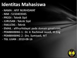 €125th.* apr 5, 1999 in makassar, indonesia. Afif Nurhidayat Analisa Kapasitas Tampungan Bendungan Maung Di Kabupaten Banjarnegara Provinsi Jawa Tengah Ppt Download