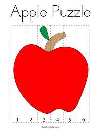 Sep 07, 2018 · puzzle: Apple Puzzle Coloring Page Twisty Noodle
