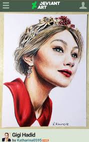 Fan Art Fridays Gigi Hadid Fan Art Gigi Hadid Art