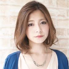 前髪なしでスッキリ小顔効果も期待 30代におすすめボブの髪型5選 髪型 ボブ 髪型 前髪なし