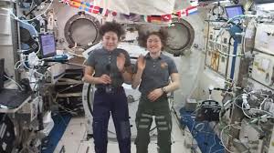 May 27, 2021 · the former fighter jet pilot was joined by nasa astronaut jessica meir. Nasa Astronauts Christina Koch And Jessica Meir In All Women Spacewalk Bbc News