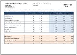 Revenue and expense budget template template creator. Free Printable Profit And Loss Statement Excel Template Templateral