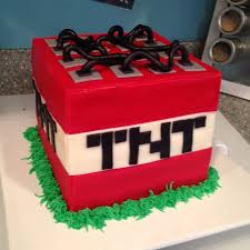 Who are the main characters in minecraft cake? Tnt Cake Easy Tnt Cake Easy Minecraft Cake Minecraft Cake Minecraft Birthday Cake