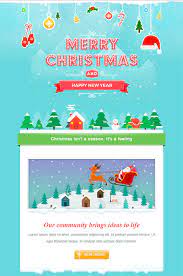 Happy new year is a clean & professional responsive email template that can be used for any purpose. Christmas Email Templates For The Upcoming Holiday Mailing Gt3 Themes