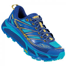 Hoka One One Womens Mafate Speed 2 Trail Running Shoes Palace Blue Bluebird 6 Us