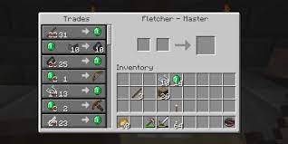 A flocking table is a decorative block which can be used as a workplace bloc for village fleckers. Minecraft How To Make Use A Fletching Table Game Rant