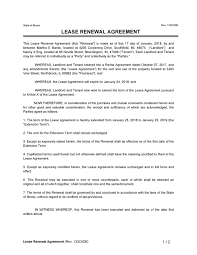 There is no standard form of tenancy agreement. 36 Best Lease Renewal Letters Forms Word Pdf á… Templatelab